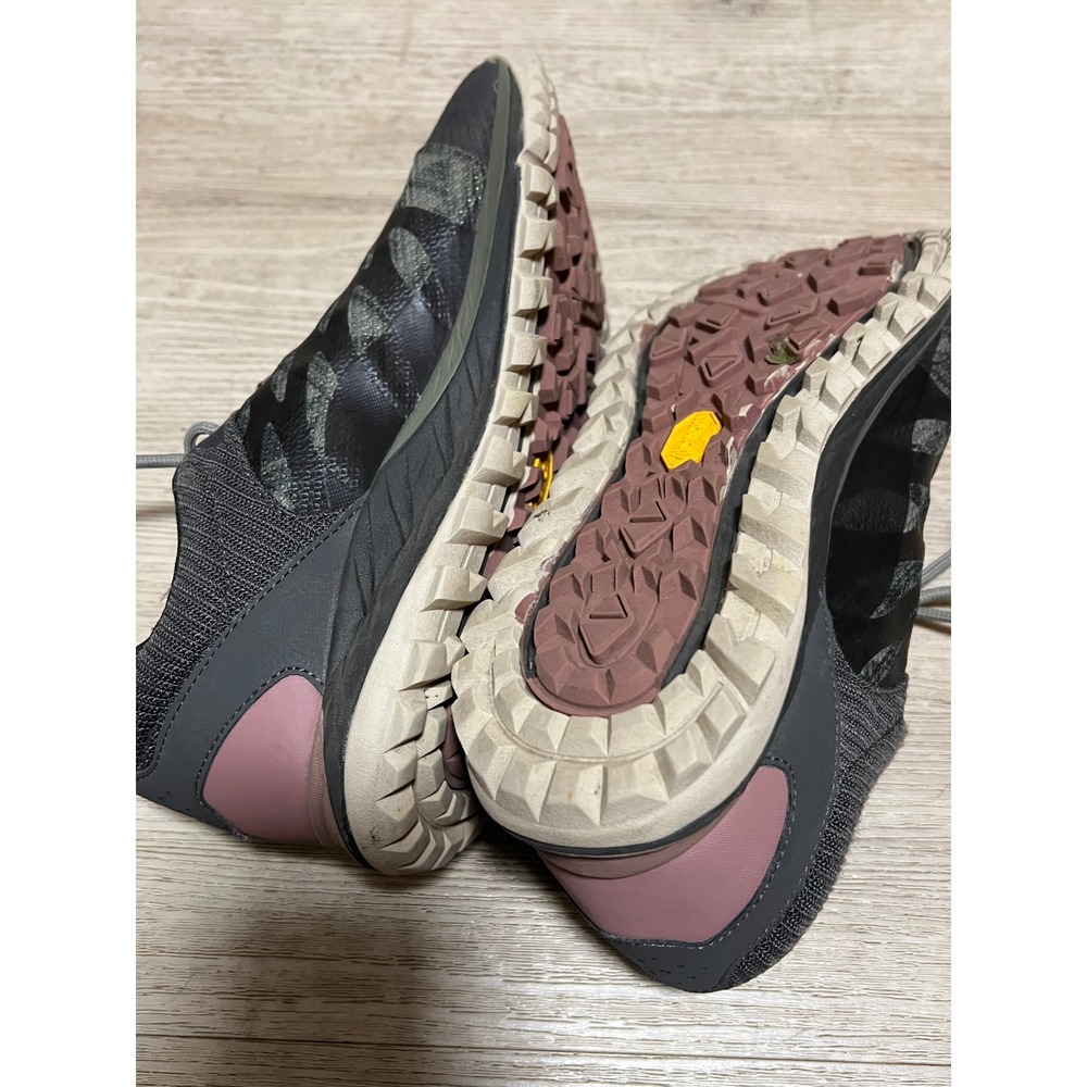 Merrell Antora Womens Trail‎ Running Shoes Grey Mauve Vibram QFORM2 Sneakers - Picture 6 of 13